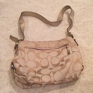 Coach cross body purse